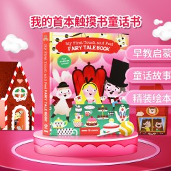 英文原版正版 Baby Touch Rainbow 大开本 纸板 触摸书  操作概念儿童启蒙绘本小瓢虫彩虹桥ladybird儿童绘本 阅读 启蒙认识颜色