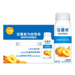 伊利 安慕希黄桃燕麦风味酸奶200g*8盒/箱