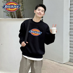 Dickies 卫衣男士圆领外套男秋冬季休闲长袖T恤宽松上衣服打底衫