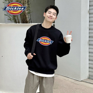 Dickies 卫衣男士圆领外套男秋冬季休闲长袖T恤宽松上衣服打底衫