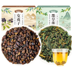 福東海 福东海 女贞子墨旱莲组合300g旱莲草可搭养生肝肾养发乌发茶饮