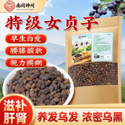 南京同仁堂 女贞子500g肝肾搭中药材白发养发乌发搭墨旱莲养生茶泡水喝