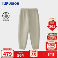FILA FUSION 斐乐潮牌针织长裤男2026秋季新款男裤裤子休闲运动裤
