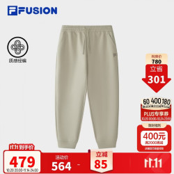 FILA FUSION 斐乐潮牌针织长裤男2026秋季新款男裤裤子休闲运动裤
