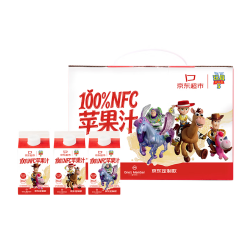 1号会员店 100%NFC苹果汁 468ml*6