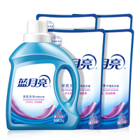 蓝月亮 深层洁净洗衣液薰衣草香 2kg*1瓶 +1kg*4袋
