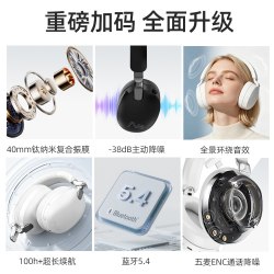 勒姆森 G01头戴式耳机电竞游戏专用2.4G无线蓝牙带麦话筒2025新款