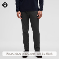 lululemon 丨ABC 男士修身剪裁长裤 28" *Warpstreme™ 速干 LM5B62A 曜石黑 29
