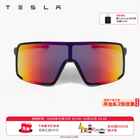 特斯拉 ESLA 特斯拉 户外缤纷墨镜坚固轻盈视野清晰防滑橡胶贴合运动骑行眼镜