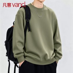 凡客 诚品vancl官方店 重磅卫衣秋季男士2026新款加绒上衣圆领外套