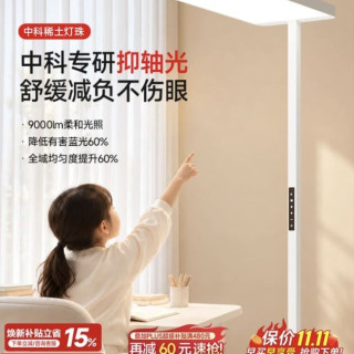 童视界 全光谱 100W 立式护眼落地灯E2pro版