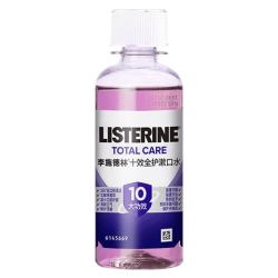 李施德林 精油漱口水 十效全护100ml 含氟