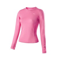 移动端：RELO 天丝美利奴羊毛长袖T恤女运动跑步户外徒步上衣可机洗秋季