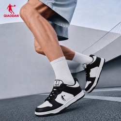 乔丹 板鞋男黑白熊猫dunk休闲鞋2026秋冬新款低帮百搭情侣运动鞋子