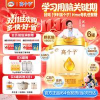 伊利 高个子学生成长奶粉6-18岁高钙高CBP HMO L-α-甘磷酸胆碱 700g*6