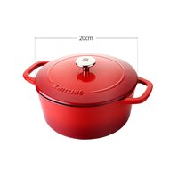 移动端：双立人 德国双立人珐琅铸铁锅锅具炖锅汤锅蒸锅红黑家用珐琅锅炖菜煲汤