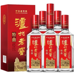 泸州老窖 特曲38度 500ml*6浓香型白酒国产高档礼盒送礼非原箱纯粮