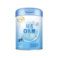 伊利 0乳糖全脂成人中老年乳糖不耐受高钙高蛋白无乳糖舒化牛奶粉