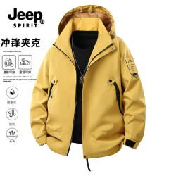JEEP SPIRIT 冲锋衣外套 三色可选 男女同款