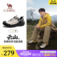 骆驼 云山2代 男鞋登山鞋 G15M852058 米白