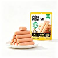 窝小芽 肉多多高蛋白 牛肉肠 80g