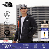 北面 羽绒服男Cube防风防泼溅700蓬羽绒填充保暖百搭26秋冬新品|8DWV JK3/宇宙黑