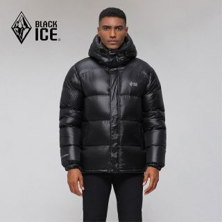 百亿补贴：黑冰 户外运动加厚保暖连帽羽绒服鹅绒外套秋冬防寒F8534MJ