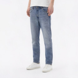 Wrangler 男式牛仔裤百搭时尚春夏款牛仔裤 浅蓝色    31  /32(W31L32)