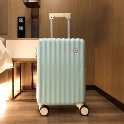MISS T 行李箱拉杆箱女20寸静音万向轮箱子儿童密码箱小型登机箱轻便学生