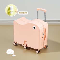 魅梵儿 儿童行李箱女孩可坐骑小型男孩20寸24登机拉杆旅行密码皮箱子