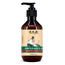 德生源 侧柏叶控油防断发洗发水 温和配方日常洗护专用
