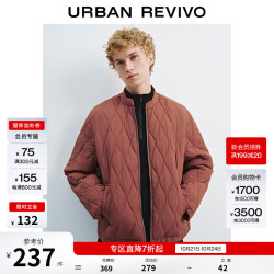 UR 男款拉链棉服 UMB160002