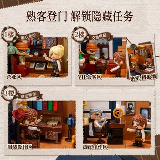 PANTASY 拼奇 欧式街景系列 85061 裁缝店