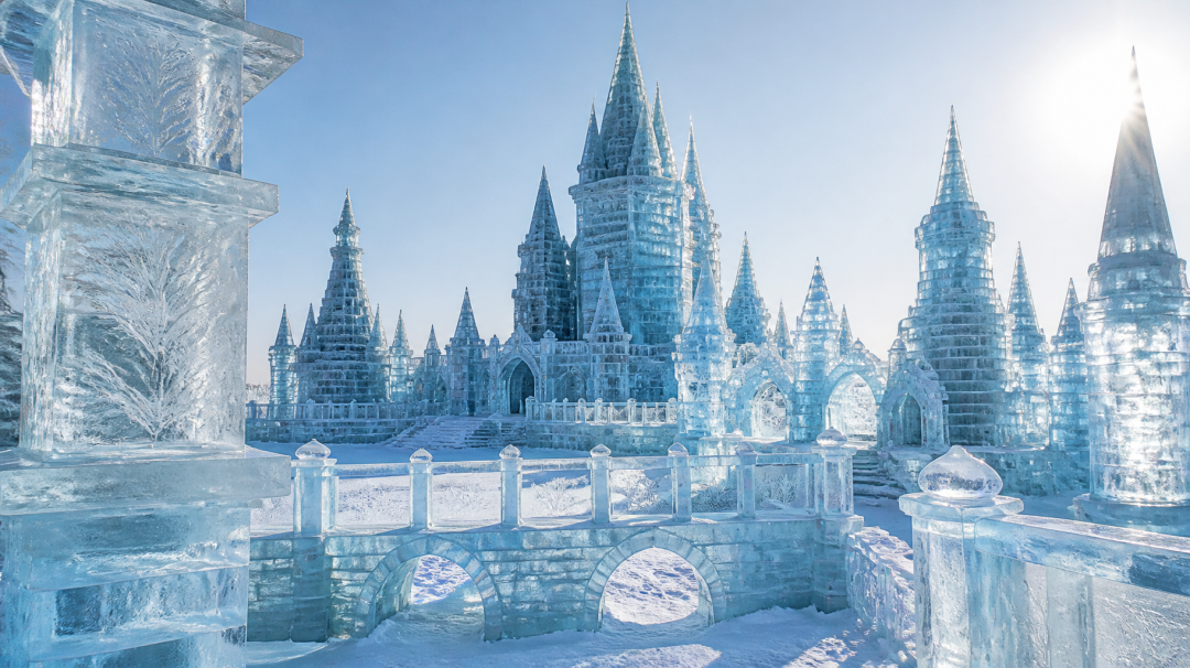 冰雪大世界冰雕城堡