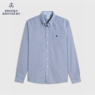 移动端：Brooks Brothers 男士秋牛津纺免烫修身休闲衬衫