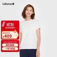 乐飞叶 短袖T恤女士户外夏季吸湿速干凉感防晒圆领上衣 LFTS5BS67