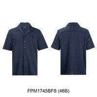 FRED PERRY 男经典麦穗logo全棉短袖衬衫男士2026年春夏新款XY