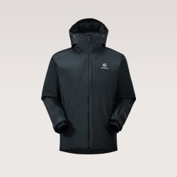 凯乐石 高加索硬壳羽绒服700蓬鹅绒连帽防风冬季徒步外套男