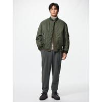 优衣库 日潮跑腿UNIQLO优衣库 摇粒绒 男装 束脚卫裤休闲裤长裤 492285