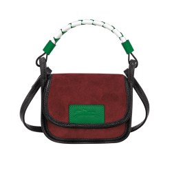 LONGCHAMP LE FOULONNÉ 浪漫皮边手提包