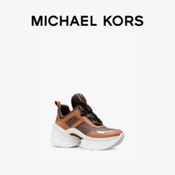 MICHAEL KORS MK Olympia女士厚底运动鞋跟高8cm