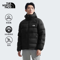 北面 男款羽绒服Hydrenalite户外运动防泼水保暖600蓬鹅绒连帽外套7W7G