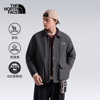 北面 男款羽绒服秋冬新款户外运动休闲保暖防泼水鹅绒外套翻领夹克8J5X