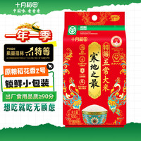 十月稻田 寒地之最 特等五常大米 绿色食品 300g(官方溯源 原粮稻花香2号)