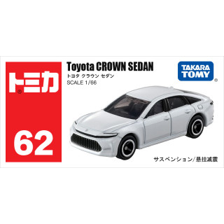 多美 卡TOMY合金小汽车模型儿童玩具男孩礼物62号丰田皇冠轿车917618