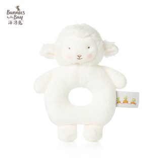 海湾兔 Bunnies小羊兔子摇铃圈公仔毛绒安抚玩具新生婴儿礼物玩偶