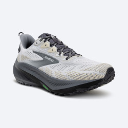 BROOKS Ghost 幽灵Trail男款越野跑鞋 灰色/灰色/浅沙黄 42.5