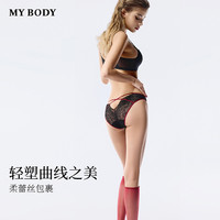 88VIP：MY BODY 3件139|商场同款MYBODY内裤女纯棉底档蕾丝性感勾人禁欲系三角裤