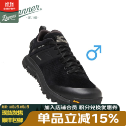 Danner 2650 GTX黑武士限量款登山徒步防滑V底防水透气低帮鞋 61296 黑 男EE宽版 43