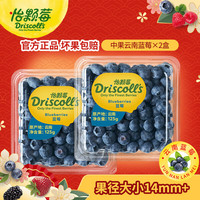 Driscoll's 当季云南蓝莓 国产新鲜大蓝莓 送礼 生鲜水果 蓝莓中果